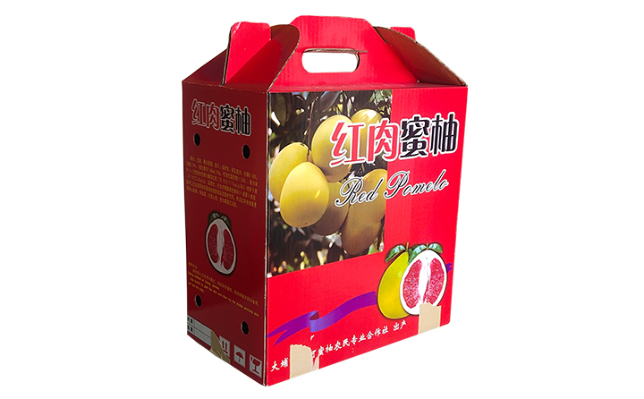 手提瓦楞<i style='color:red'>彩盒</i>
